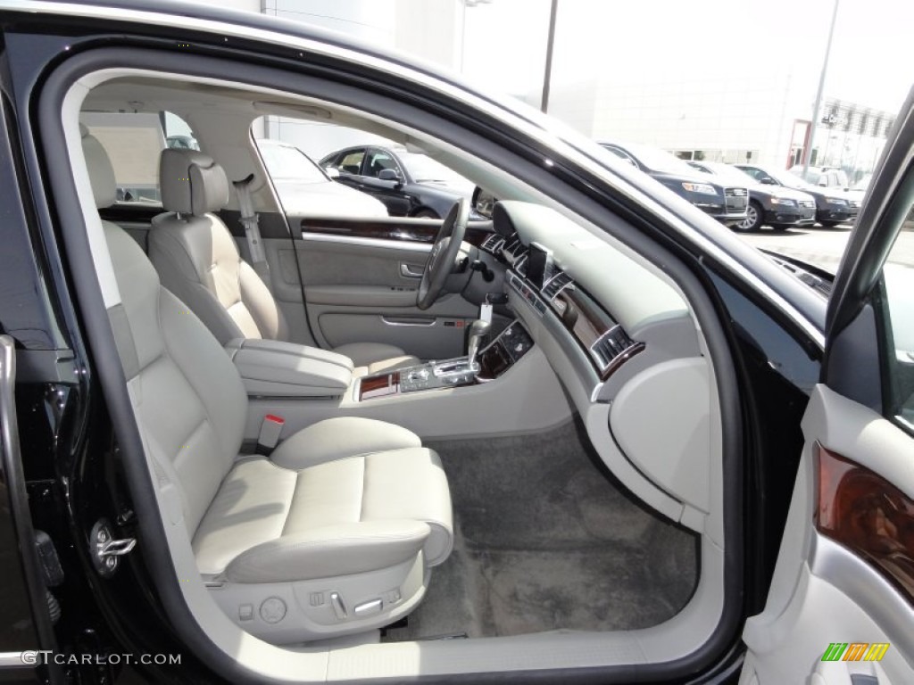 2008 A8 L 4.2 quattro - Brilliant Black / Espresso Brown photo #20