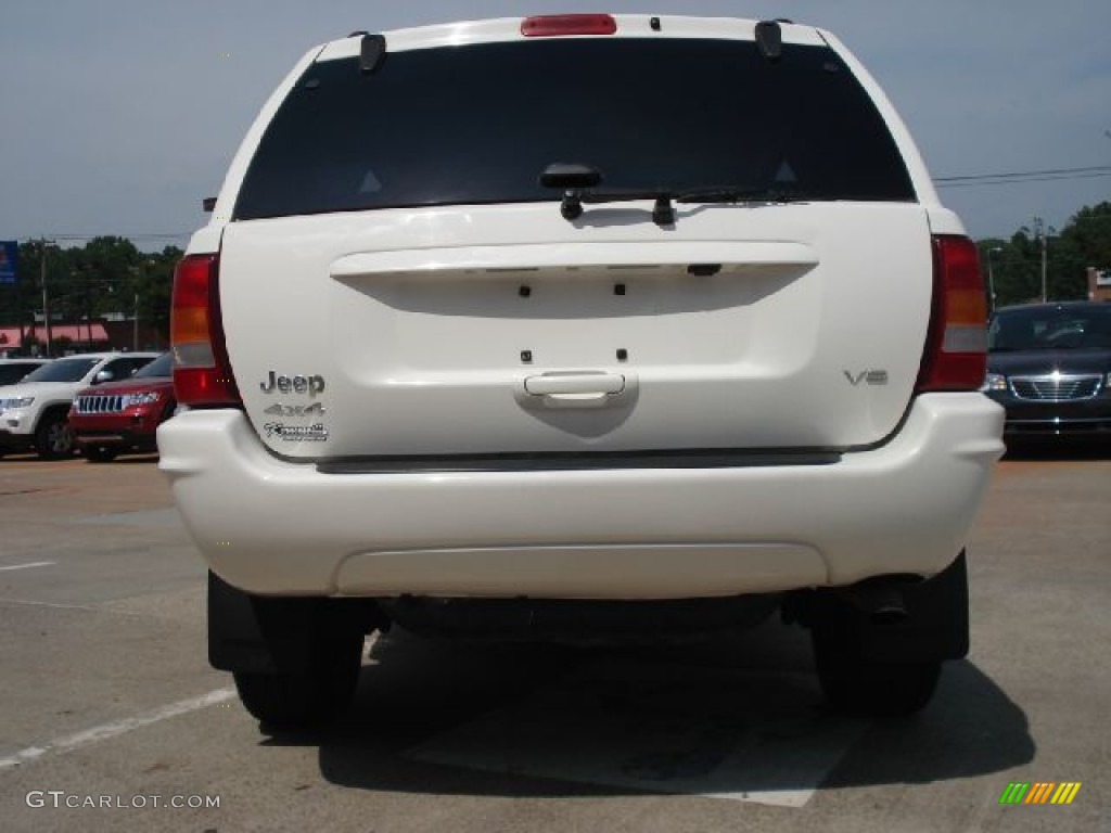 2004 Grand Cherokee Limited 4x4 - Stone White / Sandstone photo #3