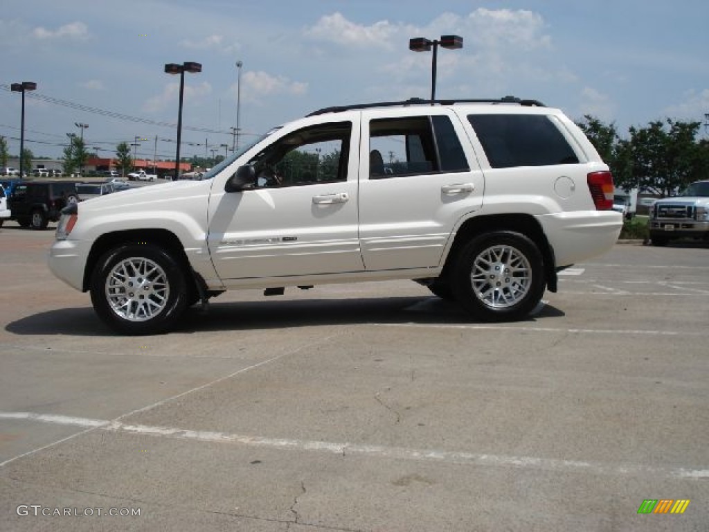 2004 Grand Cherokee Limited 4x4 - Stone White / Sandstone photo #5