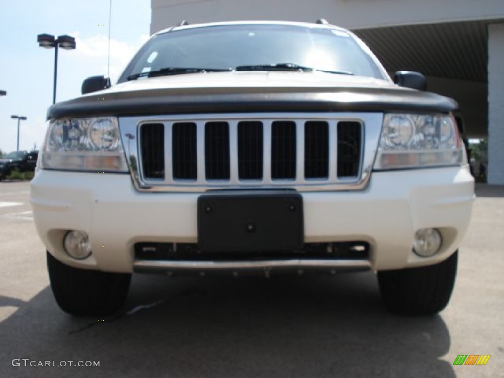 2004 Grand Cherokee Limited 4x4 - Stone White / Sandstone photo #7