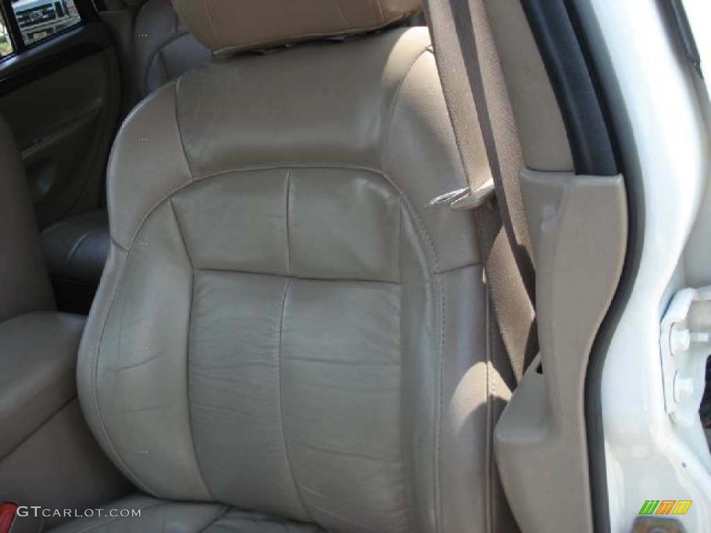 2004 Grand Cherokee Limited 4x4 - Stone White / Sandstone photo #8