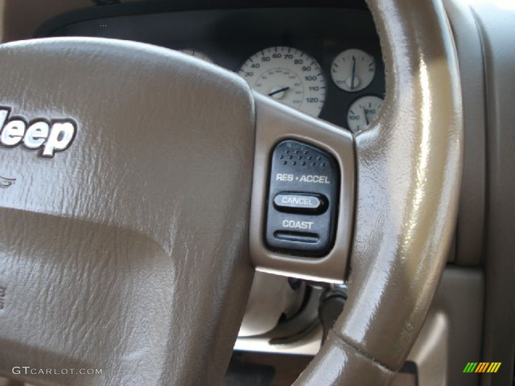 2004 Grand Cherokee Limited 4x4 - Stone White / Sandstone photo #26