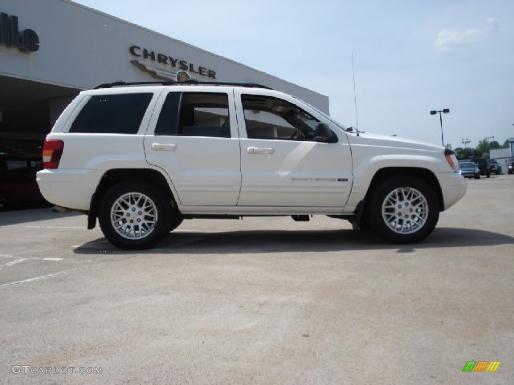 2004 Grand Cherokee Limited 4x4 - Stone White / Sandstone photo #40
