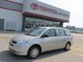 2004 Silver Shadow Pearl Toyota Sienna CE  photo #1