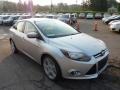 2012 Ingot Silver Metallic Ford Focus Titanium Sedan  photo #6