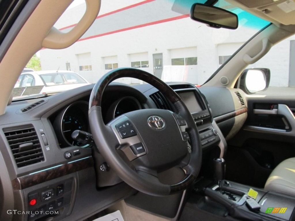 Sand Beige Interior 2008 Toyota Land Cruiser Standard Land Cruiser Model Photo #50277699