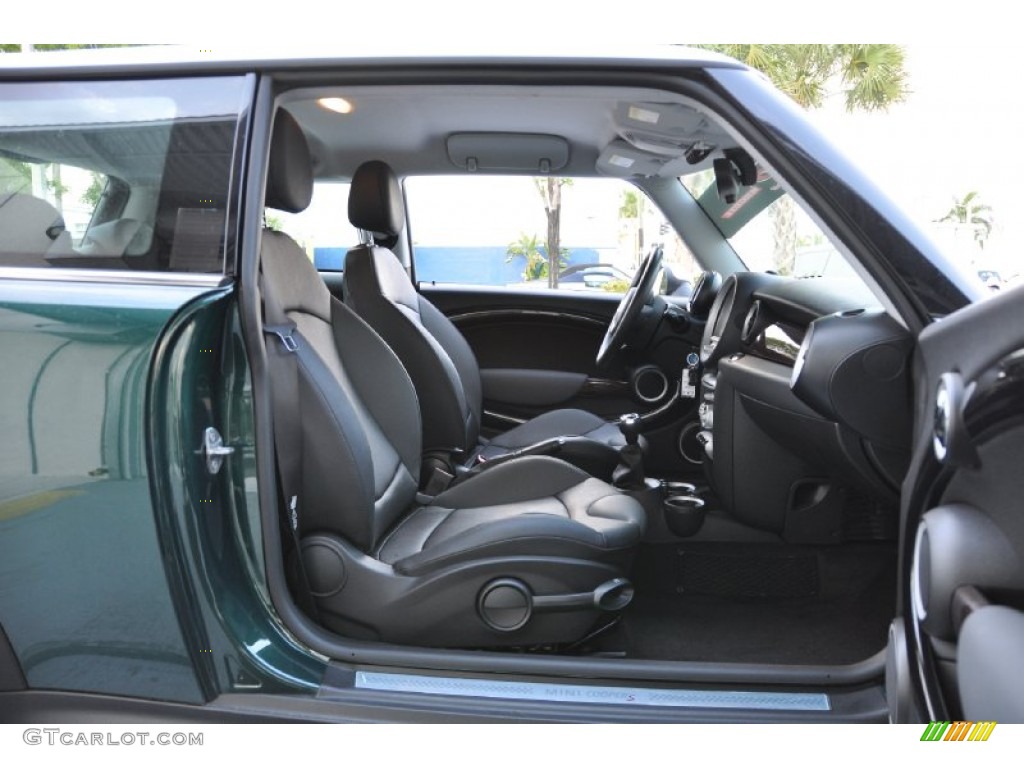 2010 Cooper S Hardtop - British Racing Green Metallic / Grey/Carbon Black photo #31