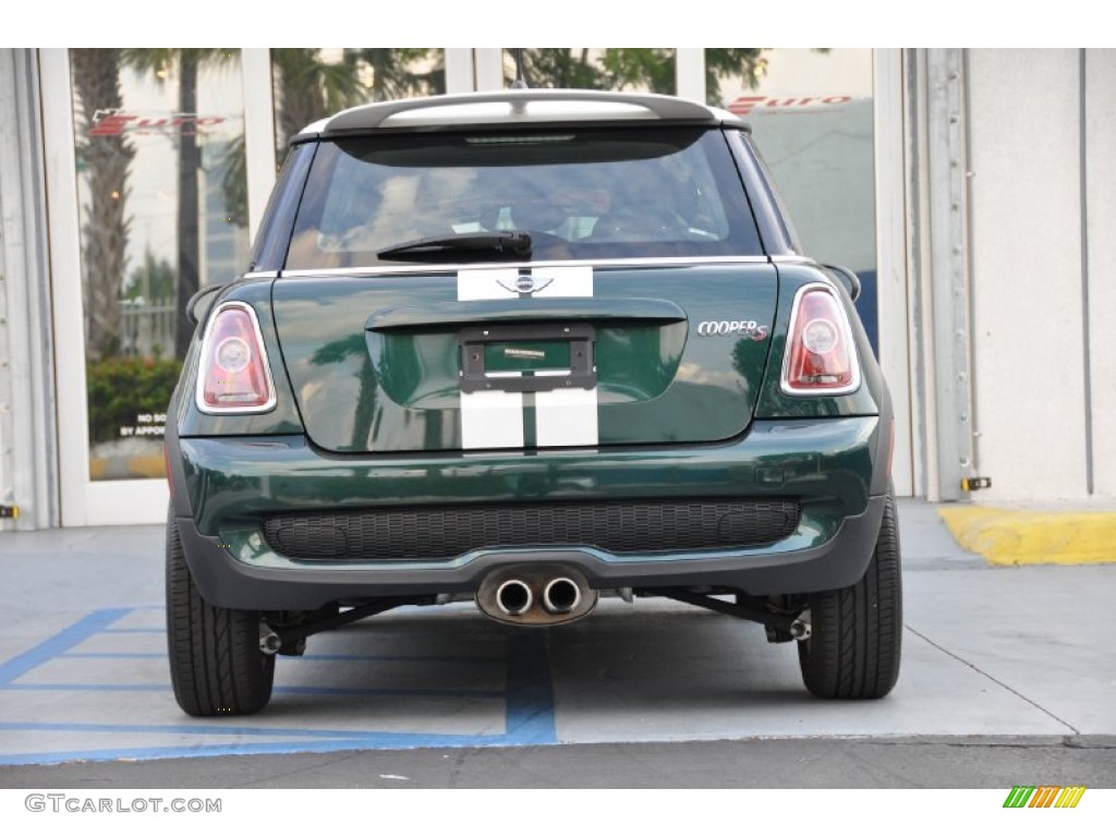 2010 Cooper S Hardtop - British Racing Green Metallic / Grey/Carbon Black photo #36