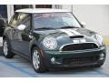 2010 British Racing Green Metallic Mini Cooper S Hardtop  photo #50