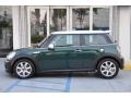 2010 British Racing Green Metallic Mini Cooper S Hardtop  photo #57