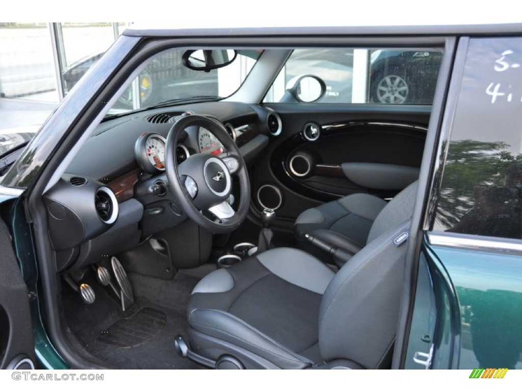 2010 Cooper S Hardtop - British Racing Green Metallic / Grey/Carbon Black photo #60
