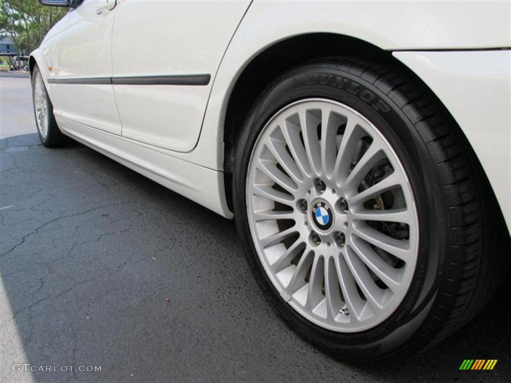 2001 3 Series 330i Sedan - Alpine White / Beige photo #6