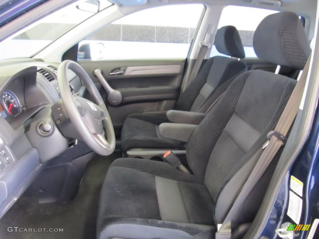 2009 CR-V EX 4WD - Royal Blue Pearl / Gray photo #6