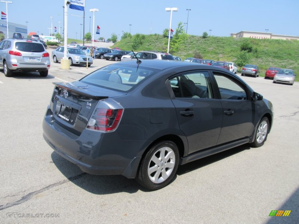 2009 Sentra 2.0 SR - Midnight Sky / Charcoal photo #7
