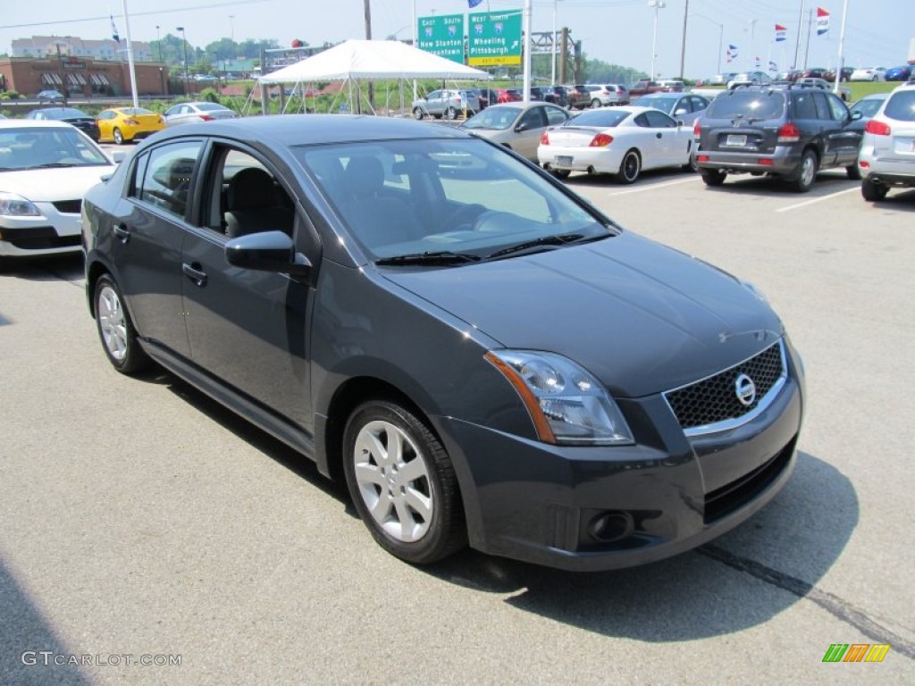2009 Sentra 2.0 SR - Midnight Sky / Charcoal photo #9