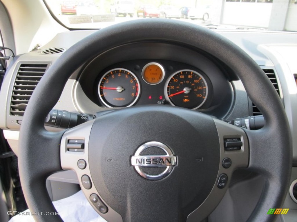 2009 Sentra 2.0 SR - Midnight Sky / Charcoal photo #18