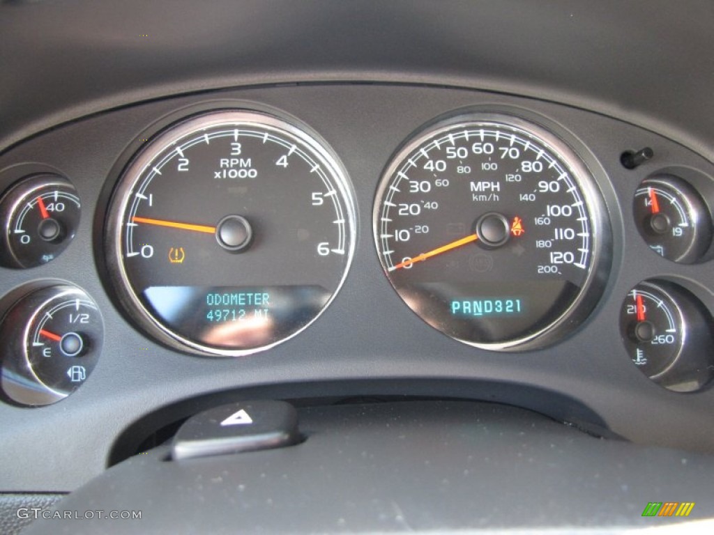 2008 Chevrolet Tahoe LT 4x4 Gauges Photo #50280369