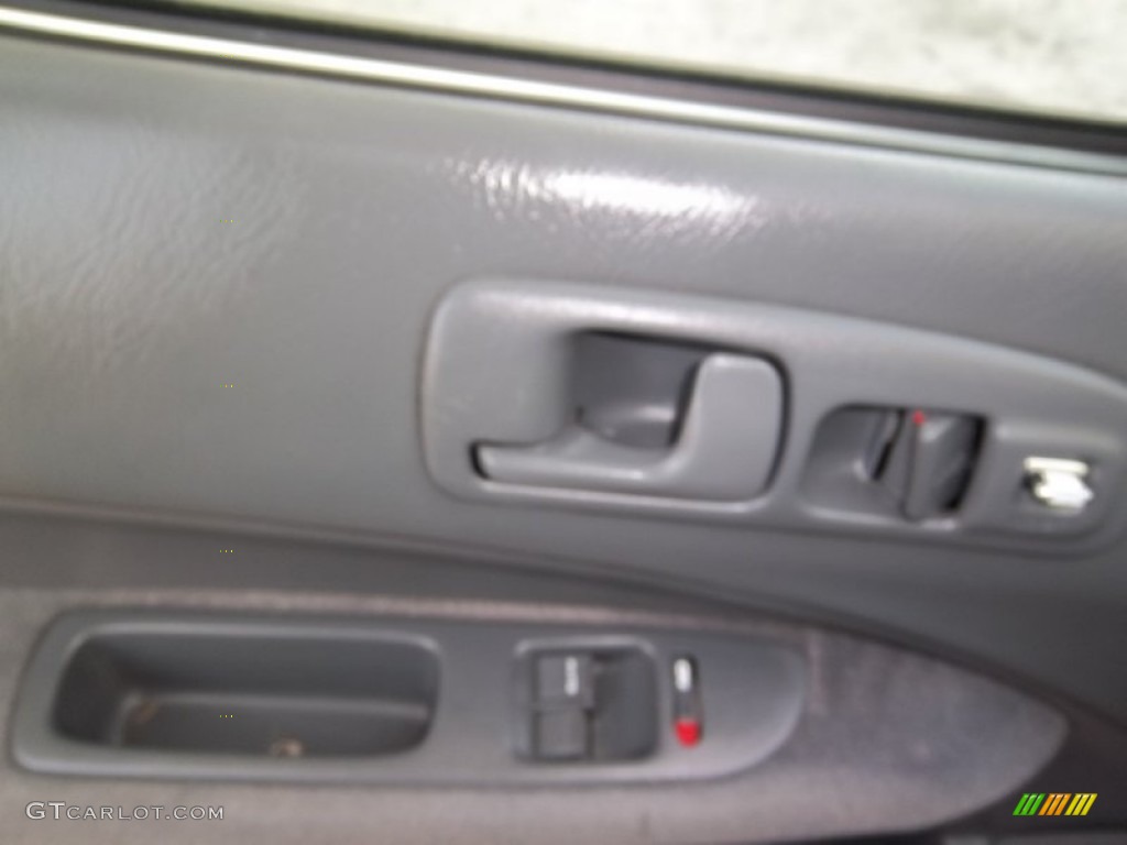 2000 Civic EX Coupe - Taffeta White / Dark Gray photo #9