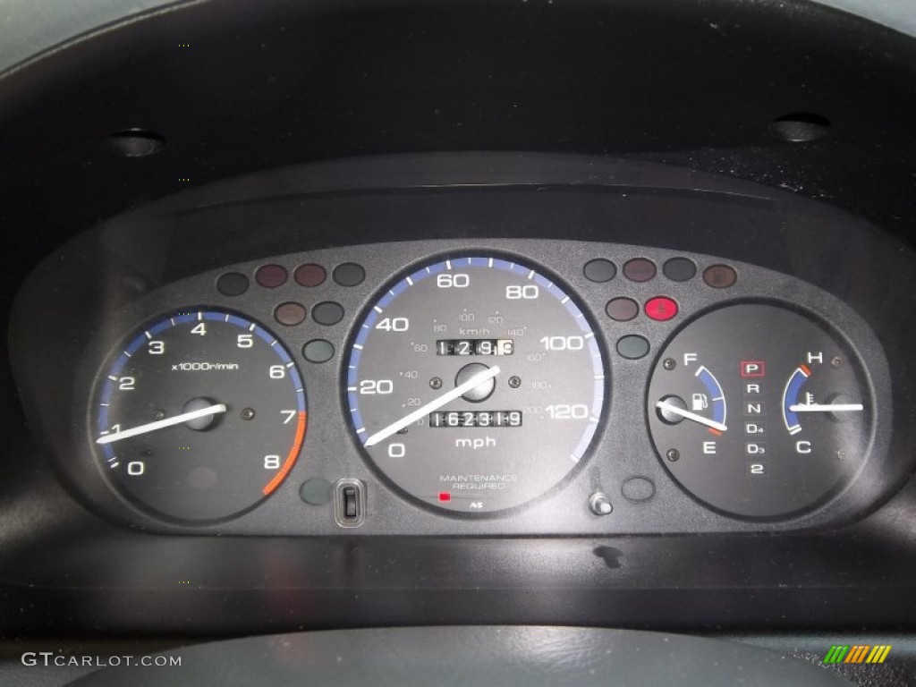 2000 Civic EX Coupe - Taffeta White / Dark Gray photo #11