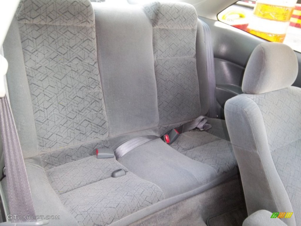 2000 Civic EX Coupe - Taffeta White / Dark Gray photo #17