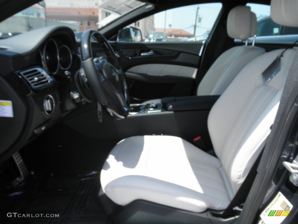 Ash/Black Interior 2012 Mercedes-Benz CLS 550 Coupe Photo #50280696