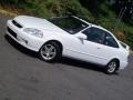 2000 Taffeta White Honda Civic EX Coupe  photo #24