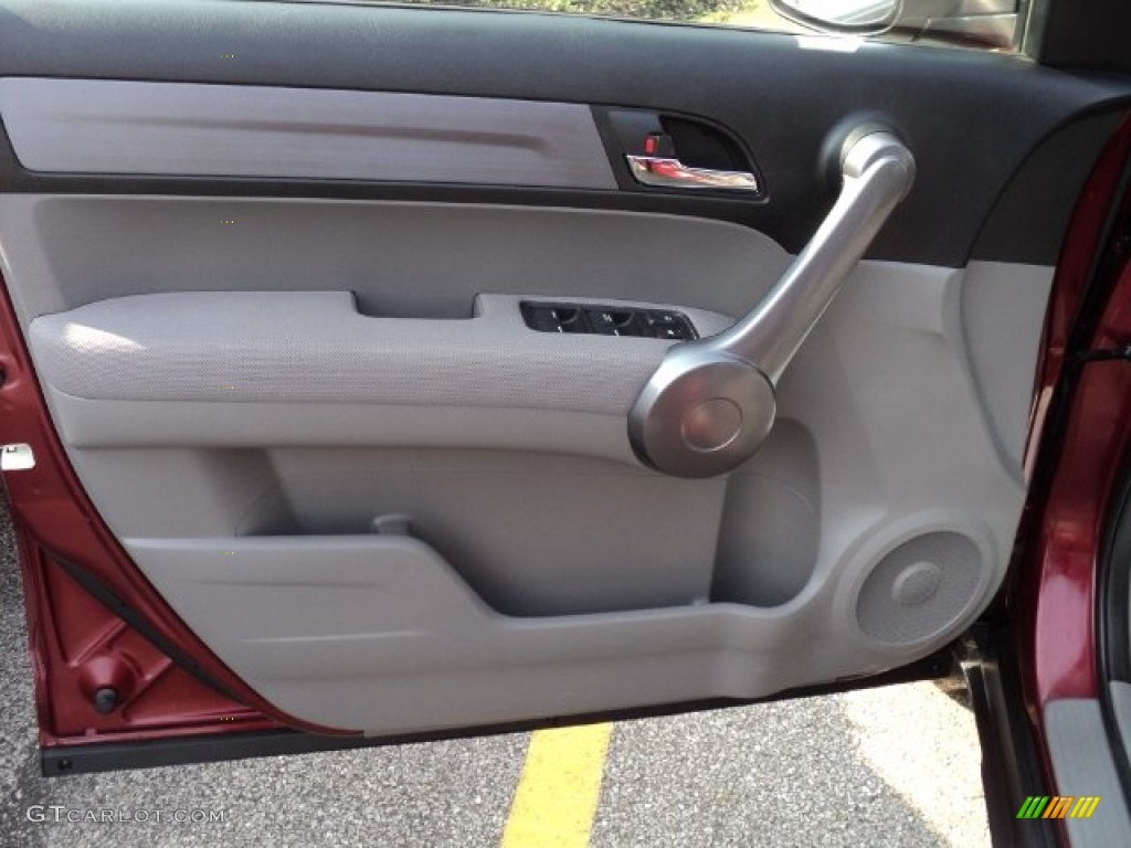 2009 Honda CR-V LX 4WD Gray Door Panel Photo #50281875