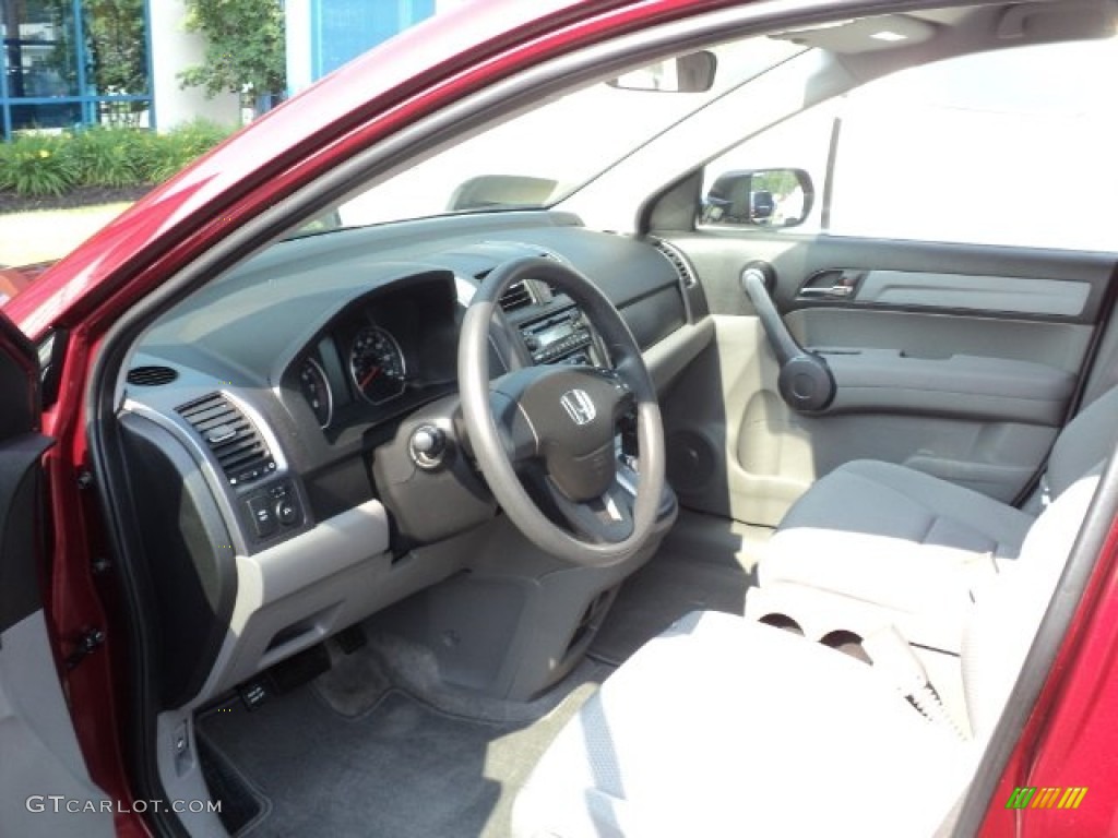 Gray Interior 2009 Honda CR-V LX 4WD Photo #50281890