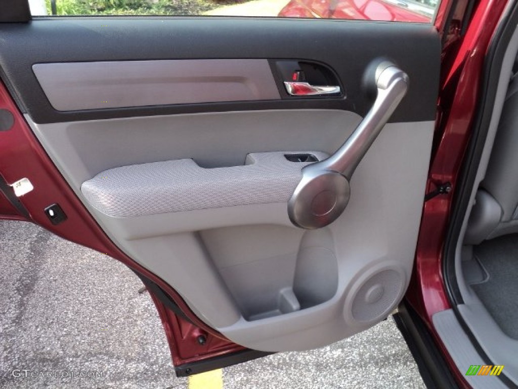 2009 Honda CR-V LX 4WD Gray Door Panel Photo #50281932