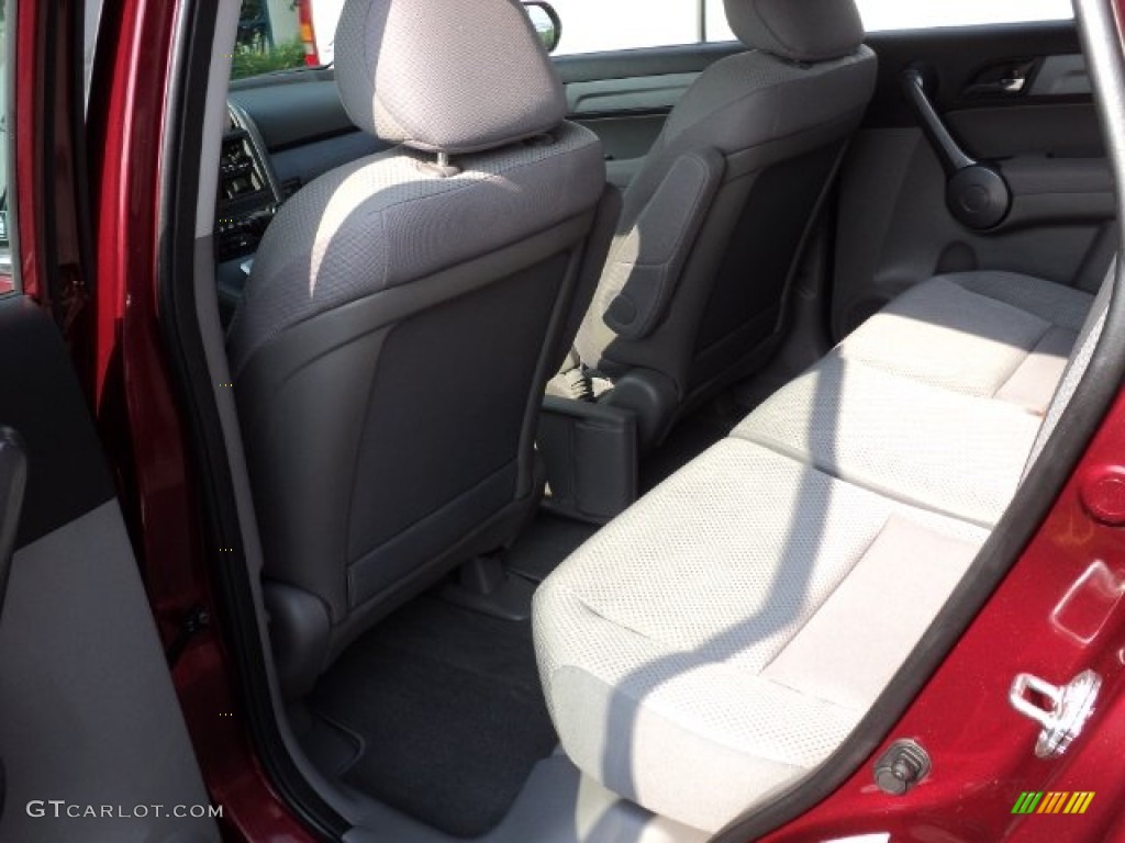 2009 CR-V LX 4WD - Tango Red Pearl / Gray photo #10