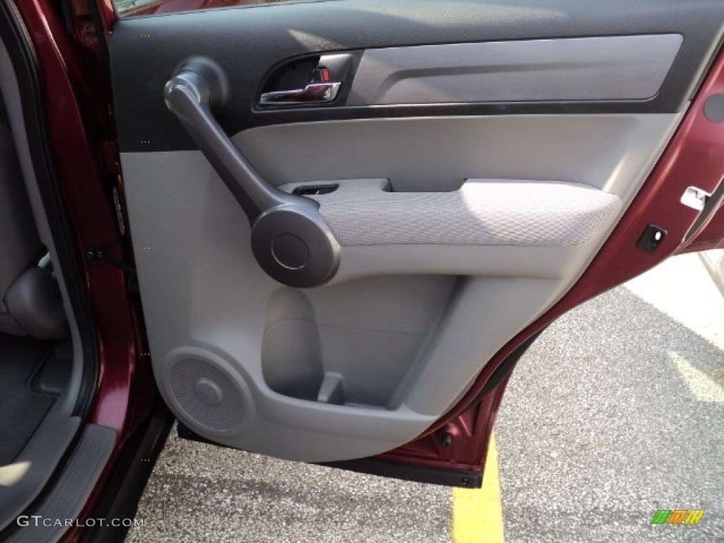 2009 CR-V LX 4WD - Tango Red Pearl / Gray photo #12