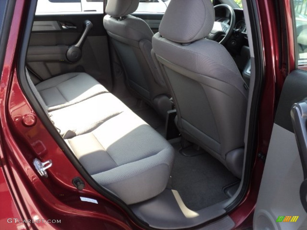 2009 CR-V LX 4WD - Tango Red Pearl / Gray photo #13