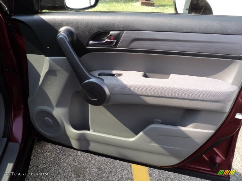 2009 CR-V LX 4WD - Tango Red Pearl / Gray photo #14