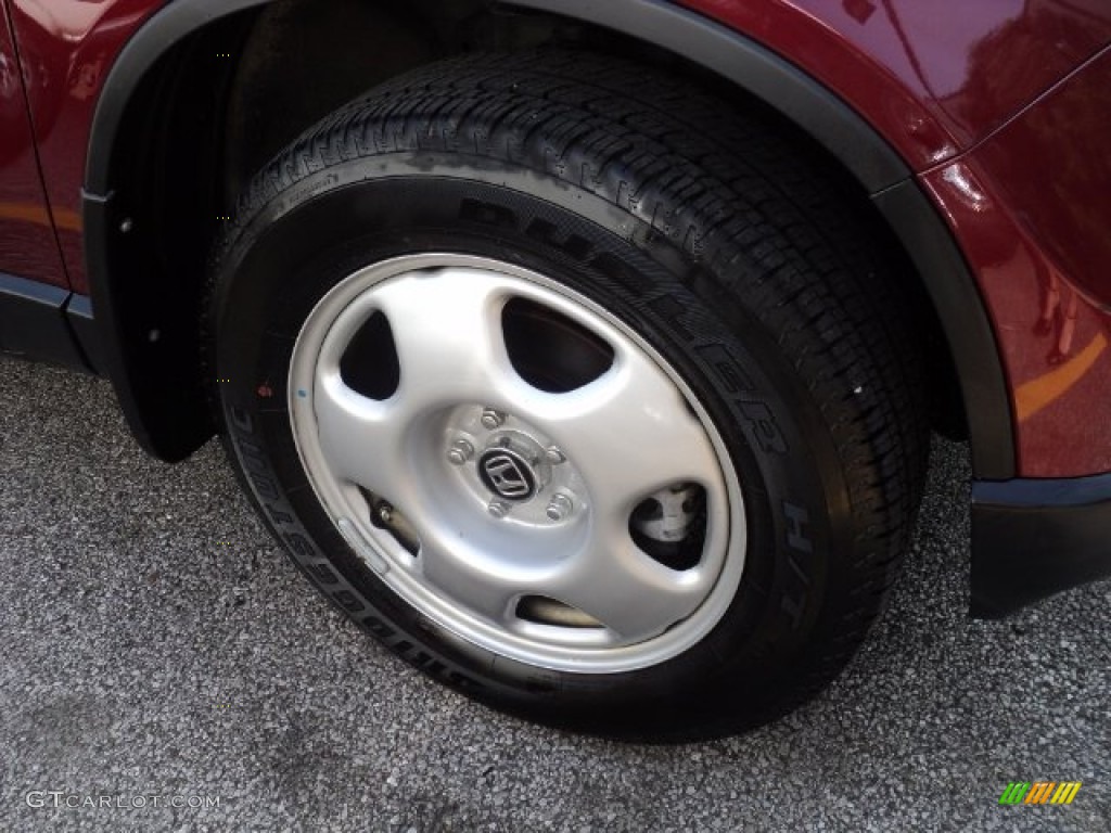 2009 CR-V LX 4WD - Tango Red Pearl / Gray photo #20