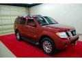 2008 Red Brawn Nissan Pathfinder SE V8  photo #1