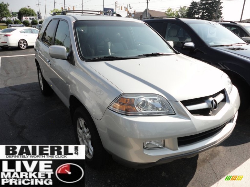 2004 MDX Touring - Starlight Silver Metallic / Ebony photo #1