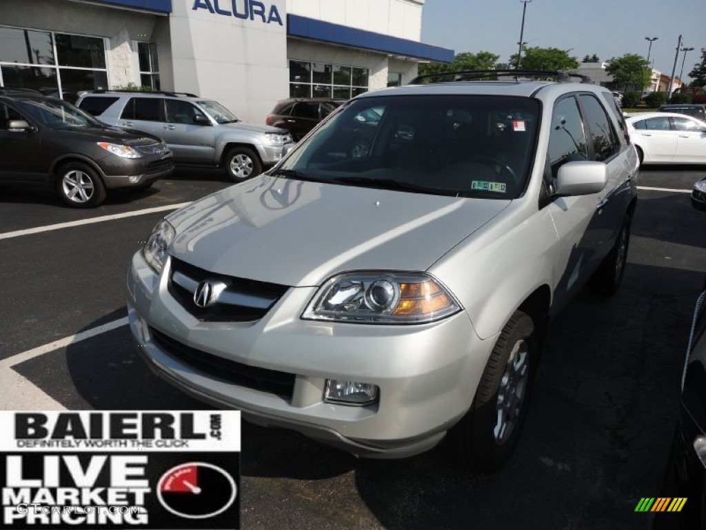 2004 MDX Touring - Starlight Silver Metallic / Ebony photo #3