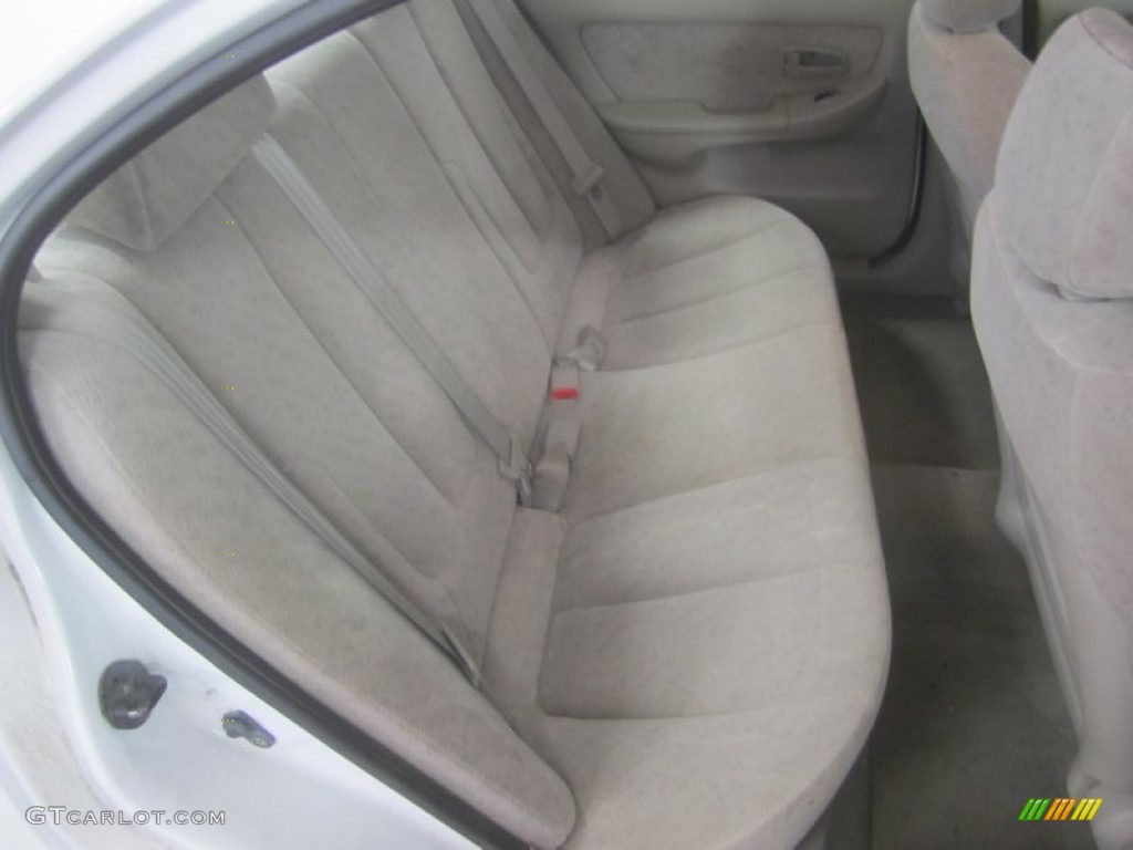 2006 Elantra GLS Sedan - Nordic White / Beige photo #16