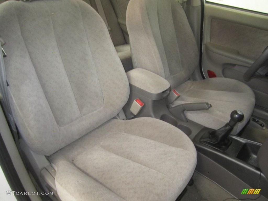 2006 Elantra GLS Sedan - Nordic White / Beige photo #18