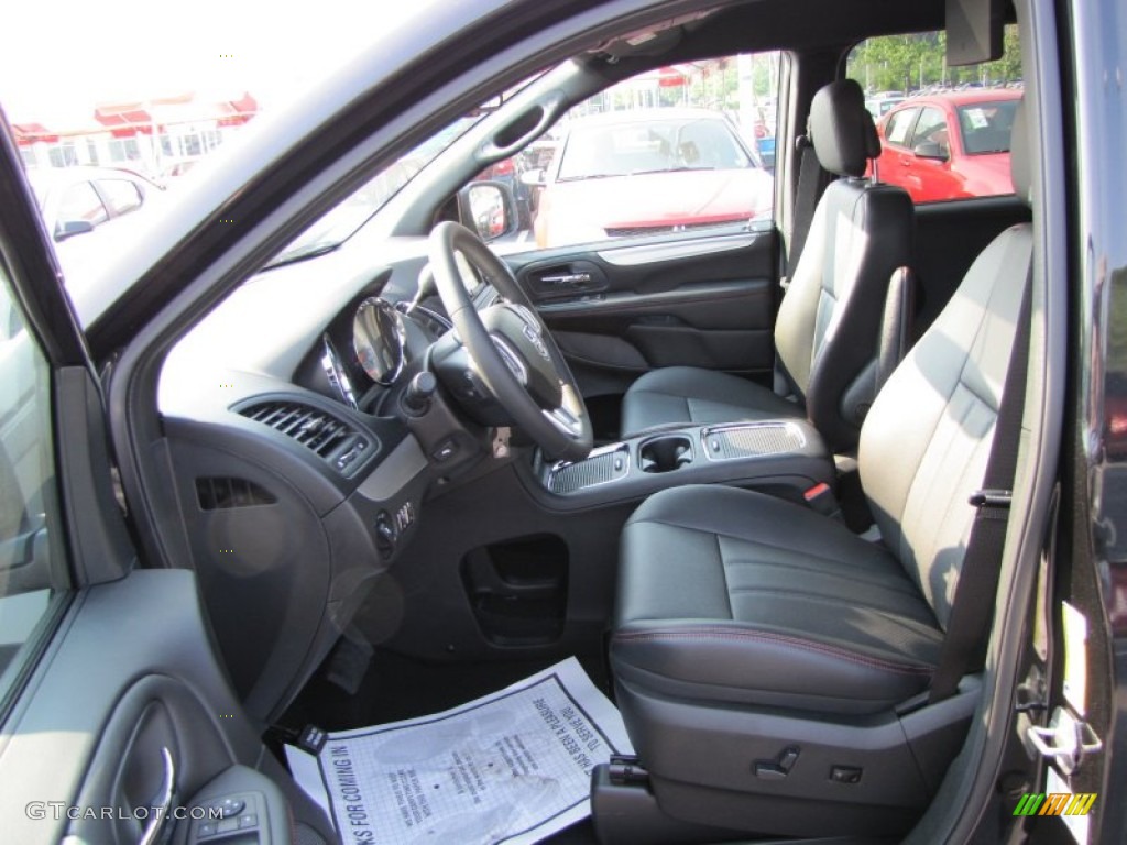 Black Interior 2011 Dodge Grand Caravan R/T Photo #50284677