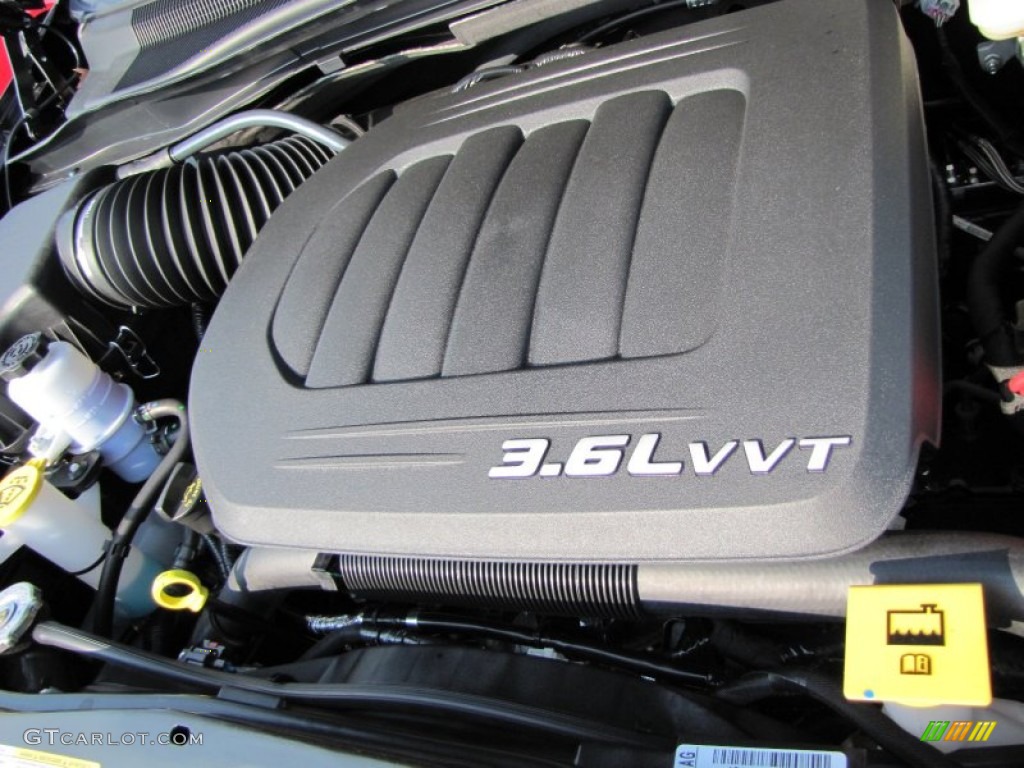 2011 Dodge Grand Caravan R/T 3.6 Liter DOHC 24-Valve VVT Pentastar V6 Engine Photo #50284800