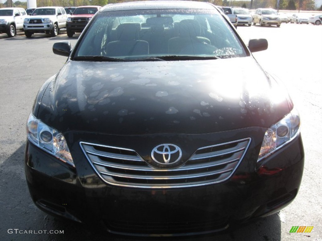 2007 Camry Hybrid - Black / Ash photo #2