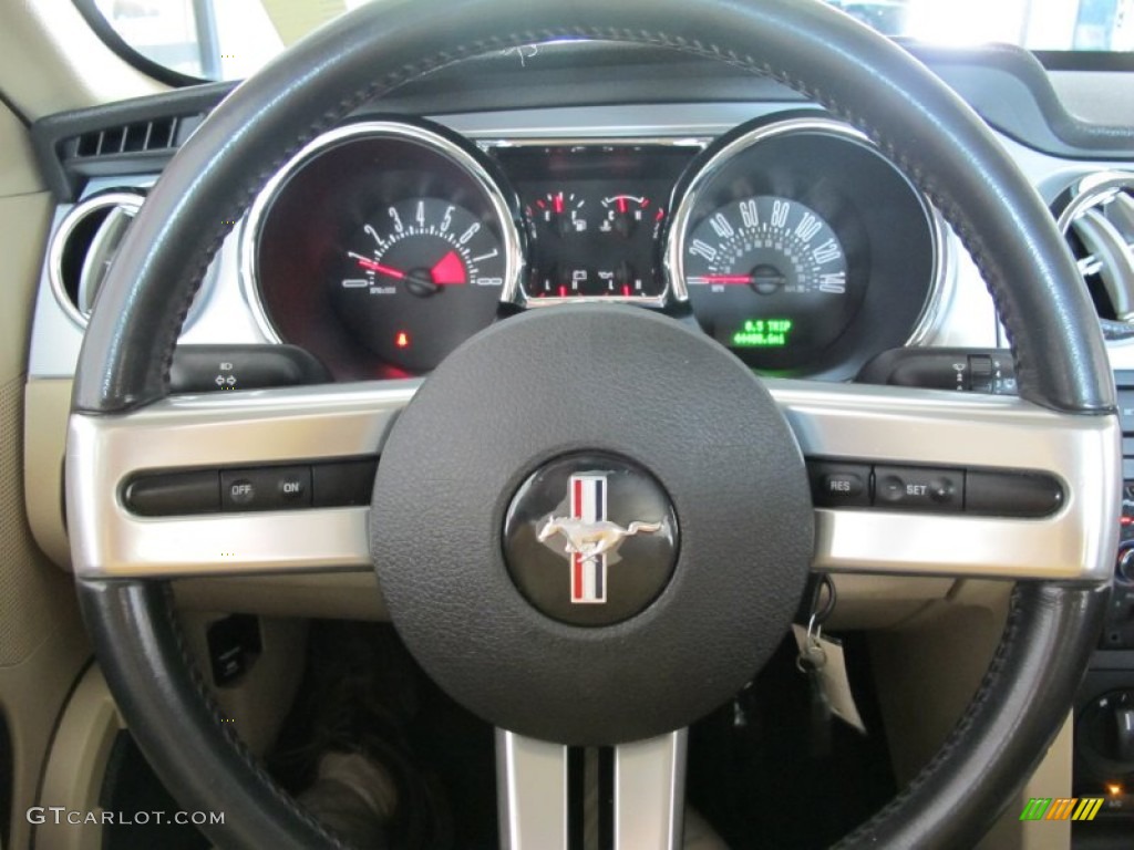 2007 Ford Mustang GT/CS California Special Coupe Steering Wheel Photos