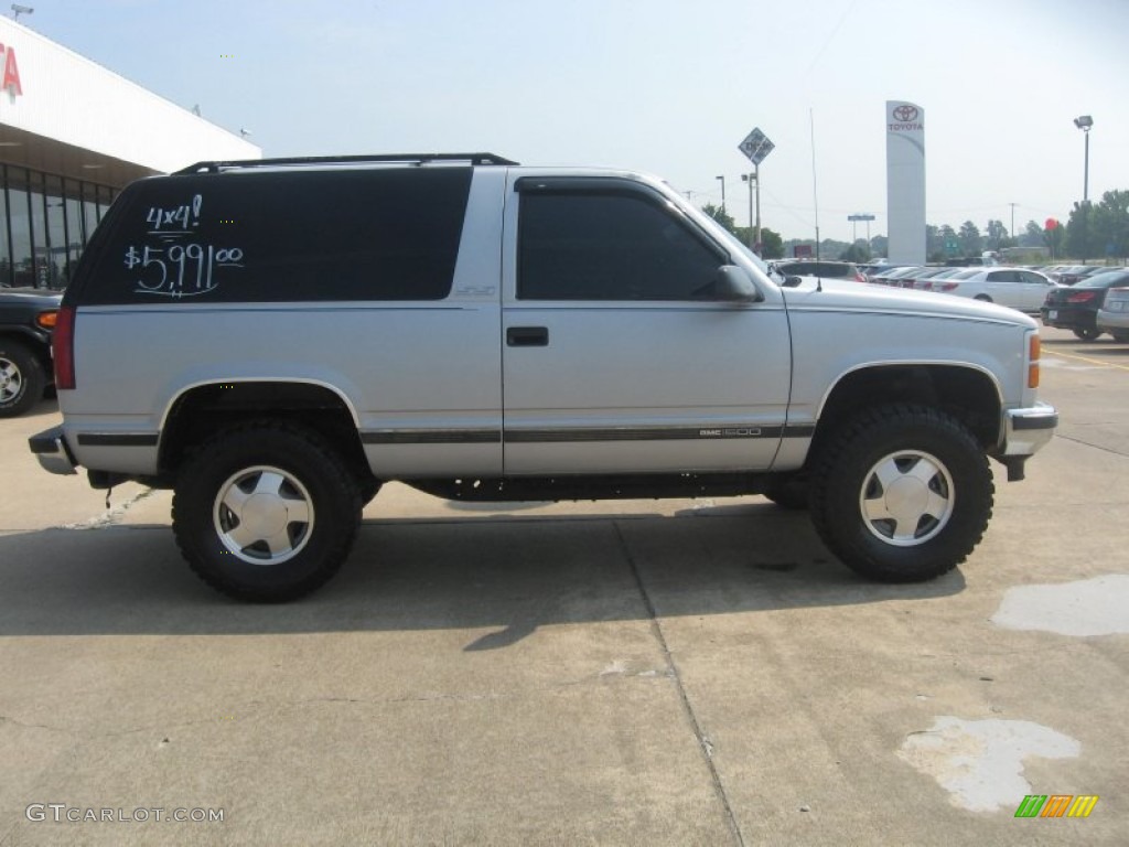 Silver Metallic 1995 GMC Yukon 4x4 Exterior Photo #50285589