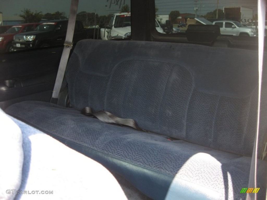 Blue Interior 1995 GMC Yukon 4x4 Photo #50285661