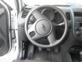 2011 Kia Soul Black Cloth Interior Steering Wheel Photo