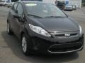 2011 Tuxedo Black Metallic Ford Fiesta SE Hatchback  photo #3