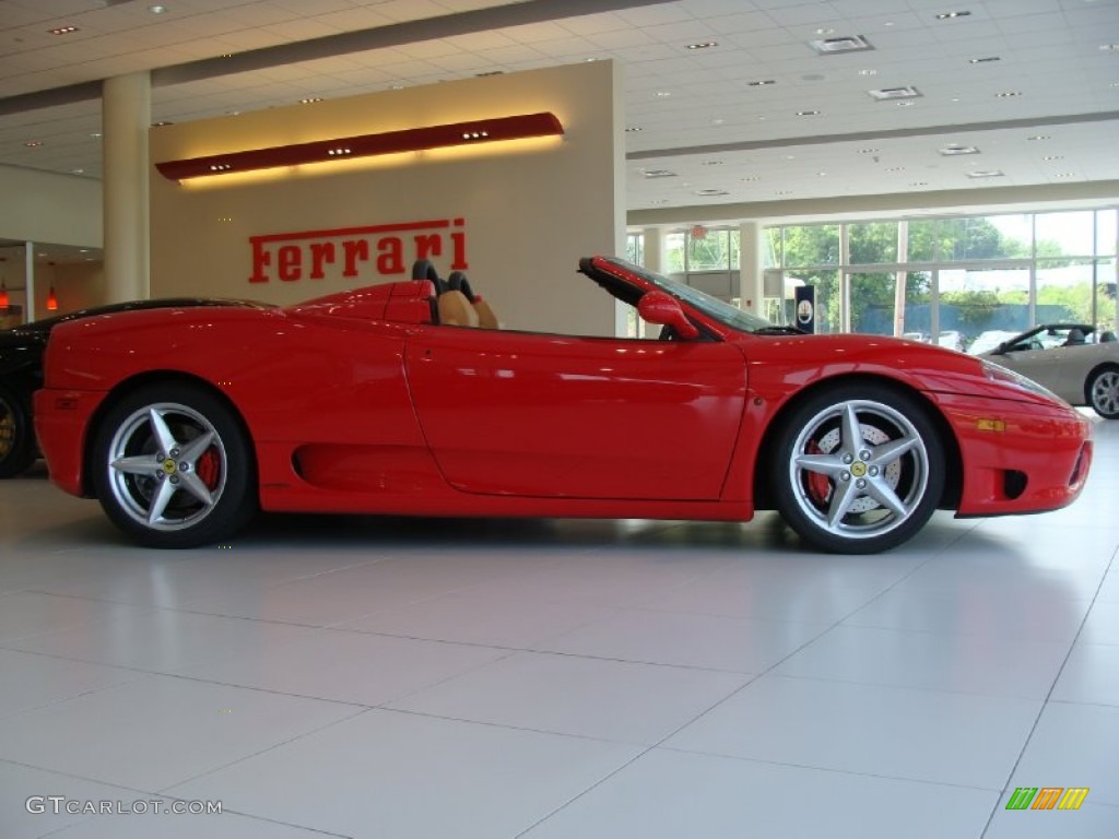 Red 2001 Ferrari 360 Spider Exterior Photo #50287485