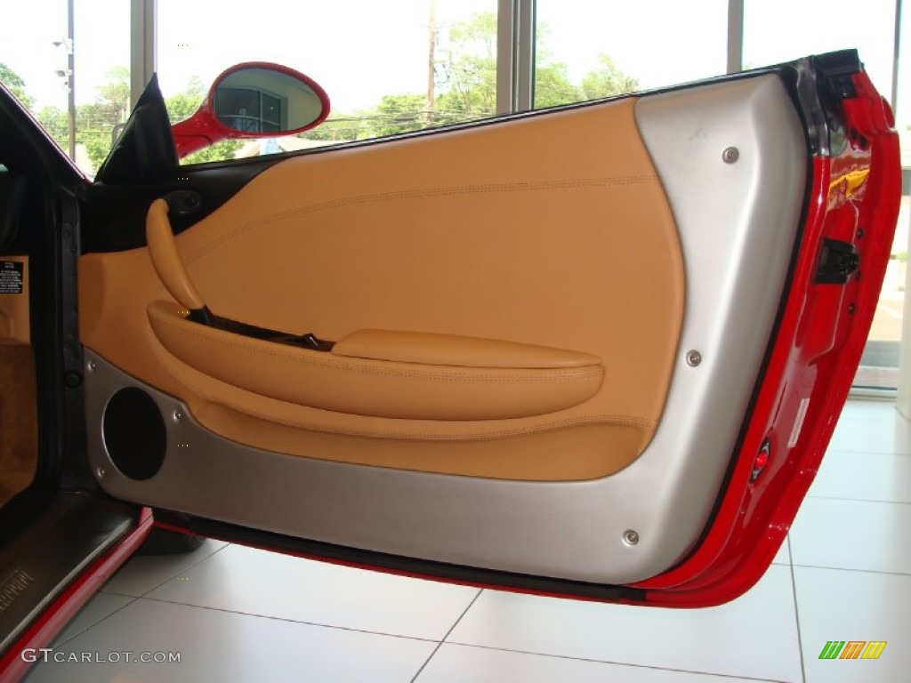 2001 Ferrari 360 Spider Beige Door Panel Photo #50287635
