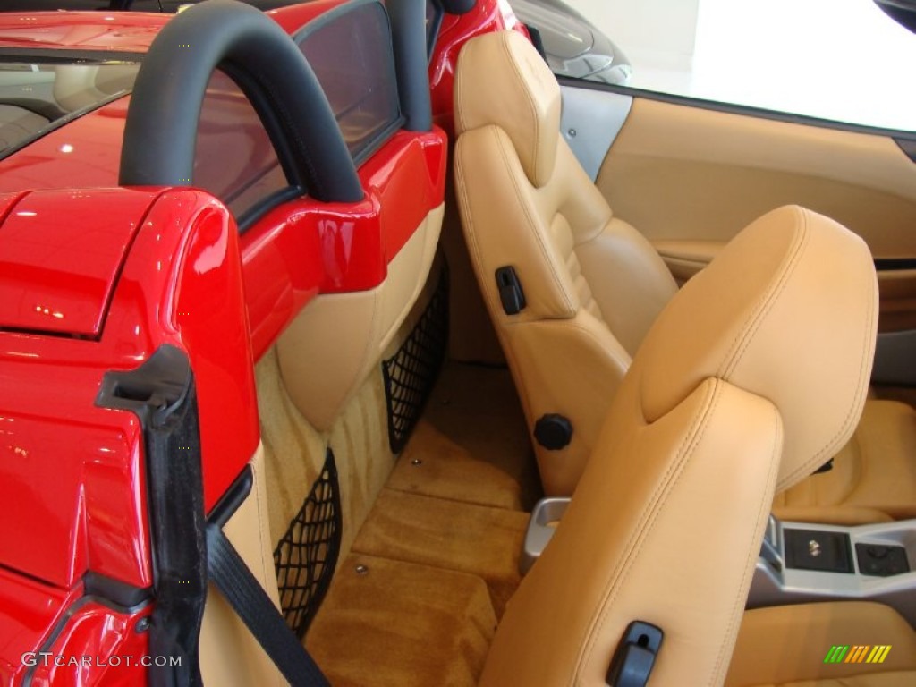 Beige Interior 2001 Ferrari 360 Spider Photo #50287647